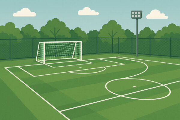 Symbolfoto Fussballplatz